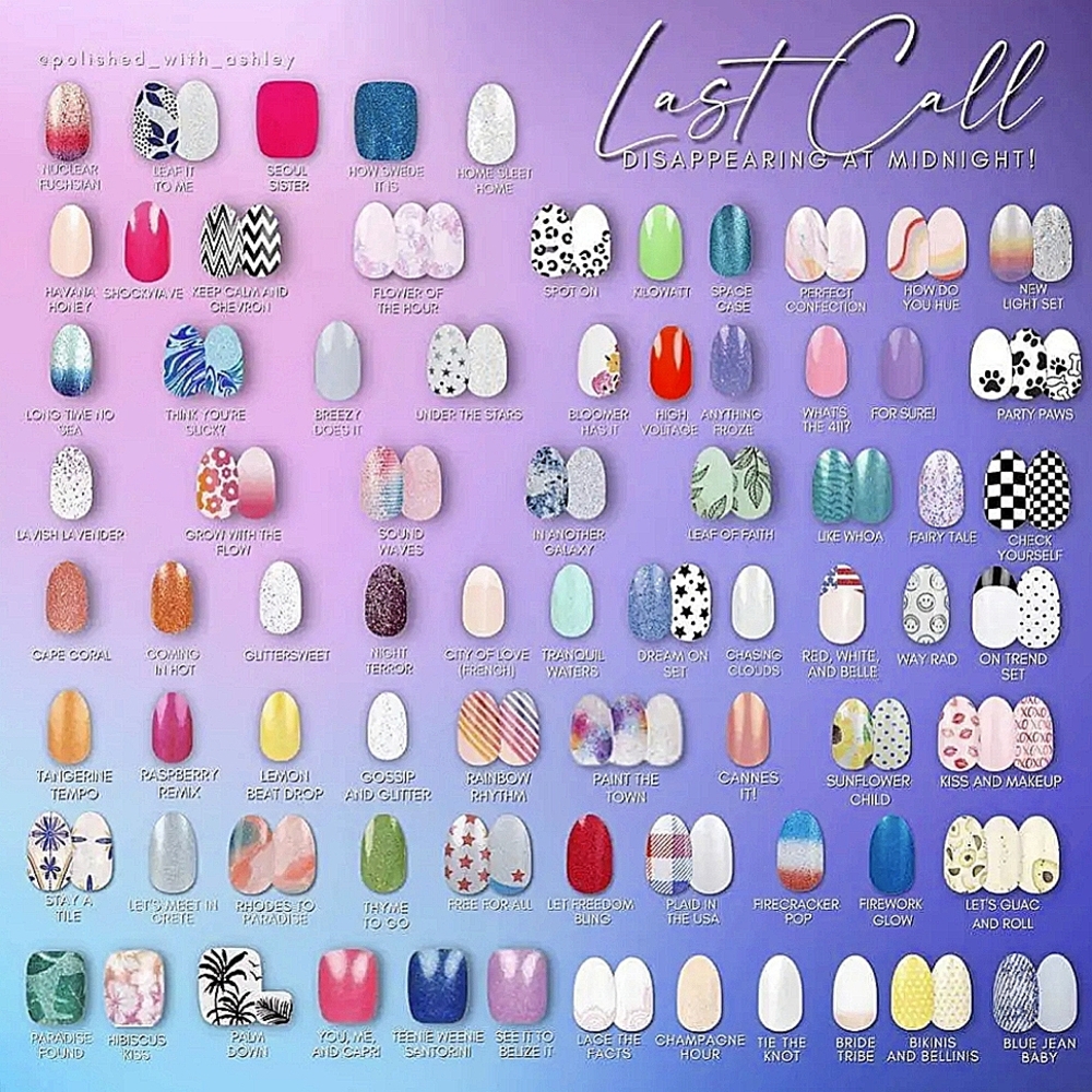 Check my closet for these Color Street Nails Sets!